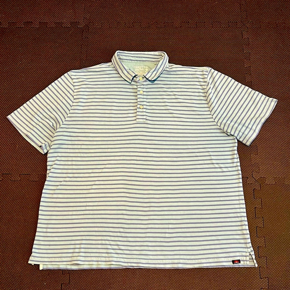 Faherty Men’s Knit Polo